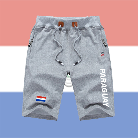 Paraguay Shorts / Paraguay Pants / Paraguay Shorts Flag / Paraguay Jersey / Grey Shorts / Black Shorts / Paraguay Poster / Paraguay Map