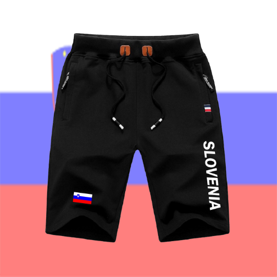 Slovenia Shorts / Slovenia Pants / Slovenia Shorts Flag / Slovenia Jersey / Grey Shorts / Black Shorts / Slovenia Poster / Slovenia Map