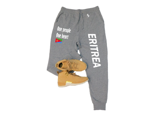 Eritrea Sweatpants / Eritrea Shirt / Eritrea Sweat Pants Map / Eritrea Jersey / Grey Sweatpants / Black Sweatpants / Eritrea Poster