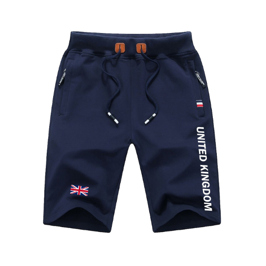 United Kingdom Shorts / United Kingdom Pants / United Kingdom Shorts Flag / United Kingdom Jersey / Grey Shorts / Black Shorts