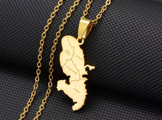 18K Gold Plated Martinique Necklace