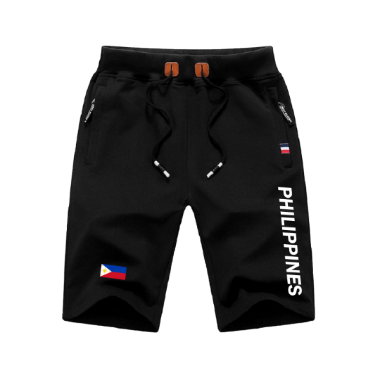 Philippines Shorts / Philippines Pants / Philippines Shorts Flag / Philippines Jersey / Grey Shorts / Black Shorts / Philippines Poster