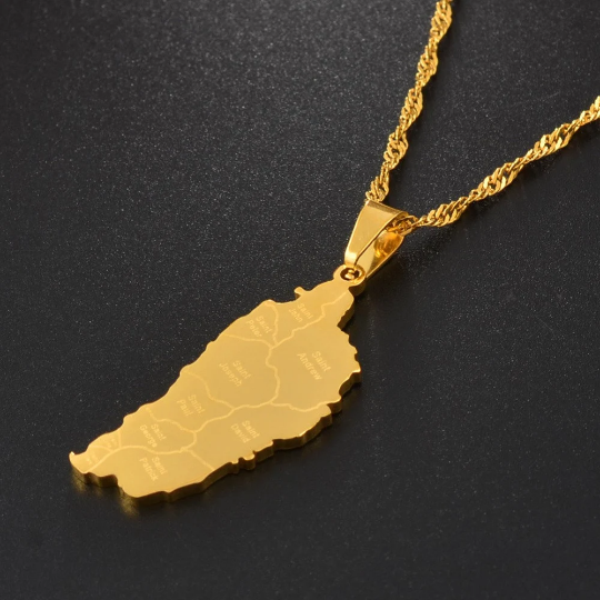 18K Gold Plated Dominica Necklace