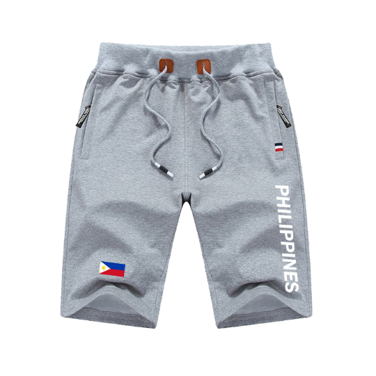 Philippines Shorts / Philippines Pants / Philippines Shorts Flag / Philippines Jersey / Grey Shorts / Black Shorts / Philippines Poster