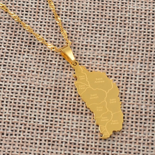 18K Gold Plated Dominica Necklace