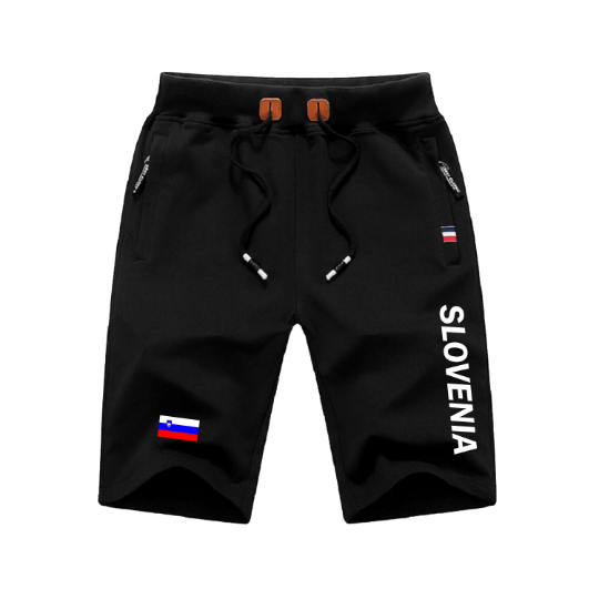 Slovenia Shorts / Slovenia Pants / Slovenia Shorts Flag / Slovenia Jersey / Grey Shorts / Black Shorts / Slovenia Poster / Slovenia Map