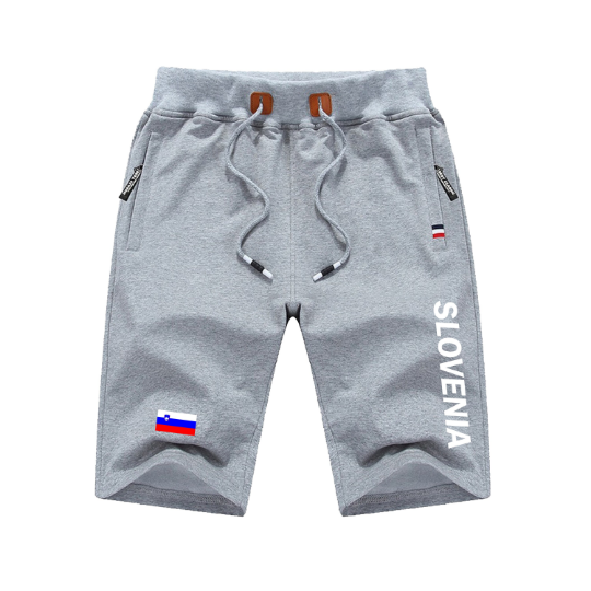 Slovenia Shorts / Slovenia Pants / Slovenia Shorts Flag / Slovenia Jersey / Grey Shorts / Black Shorts / Slovenia Poster / Slovenia Map