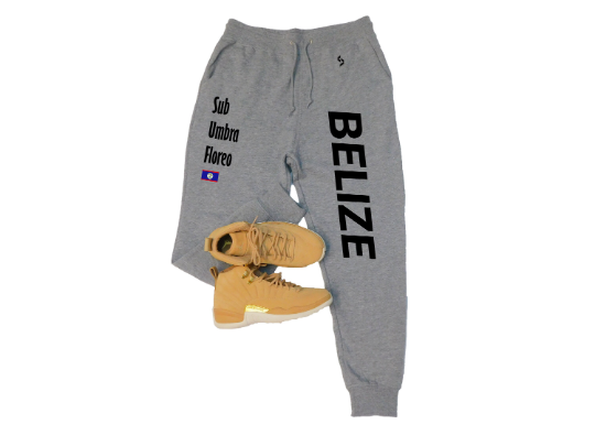 Belize Sweatpants / Belize Shirt / Belize Sweat Pants Map / Belize Jersey / Grey Sweatpants / Black Sweatpants / Belize Poster