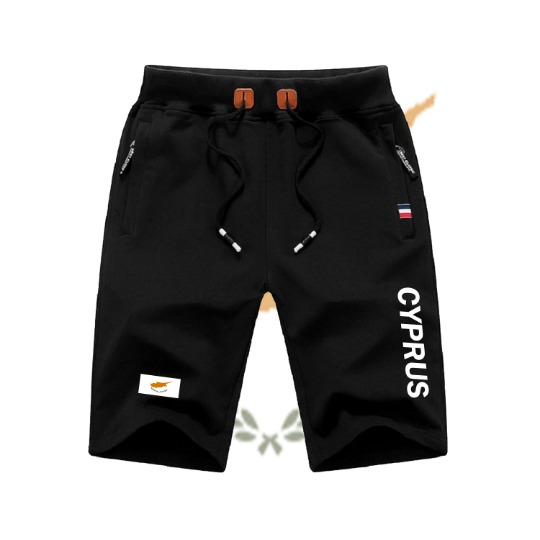 Cyprus Shorts / Cyprus Pants / Cyprus Shorts Flag / Cyprus Jersey / Grey Shorts / Black Shorts / Cyprus Poster / Cyprus Map / Men Women