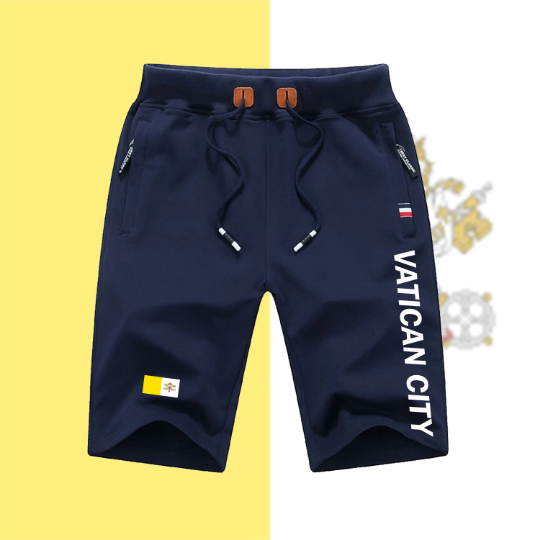 Vatican City Shorts / Vatican City Pants / Vatican City Shorts Flag / Vatican City Jersey / Grey Shorts / Black Shorts / Vatican City Poster