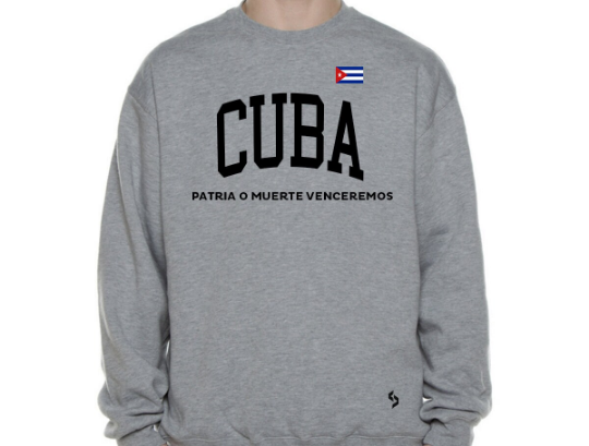 Cuba Sweatshirts / Cuba Shirt / Cuba Sweat Pants Map / Cuba Jersey / Grey Sweatshirts / Black Sweatshirts / Cuba Poster