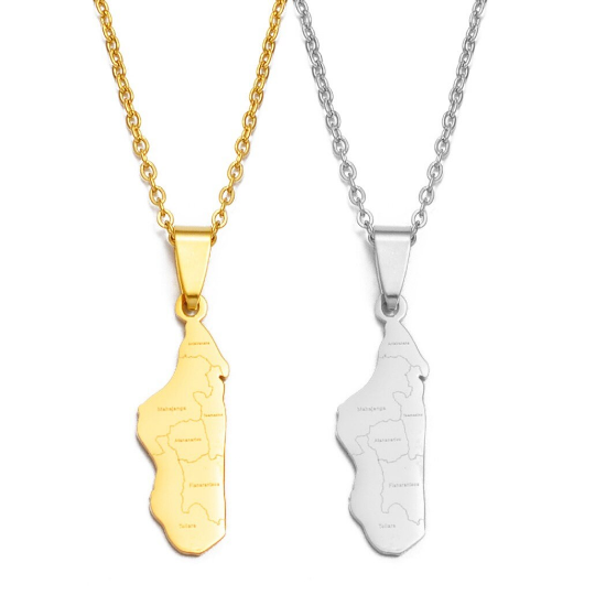 18K Gold Plated Madagascar Necklace