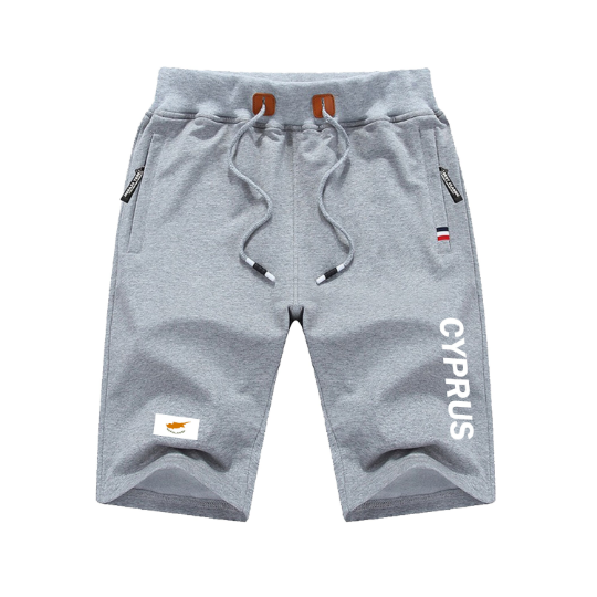 Cyprus Shorts / Cyprus Pants / Cyprus Shorts Flag / Cyprus Jersey / Grey Shorts / Black Shorts / Cyprus Poster / Cyprus Map / Men Women