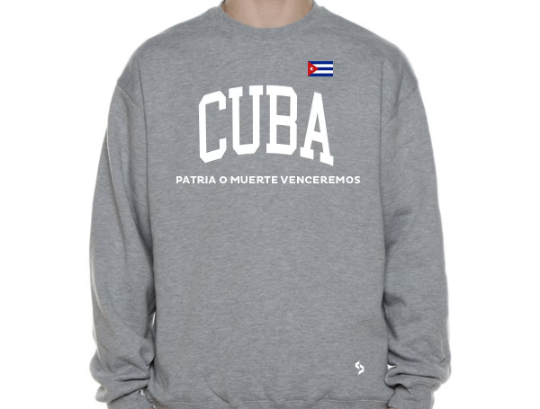 Cuba Sweatshirts / Cuba Shirt / Cuba Sweat Pants Map / Cuba Jersey / Grey Sweatshirts / Black Sweatshirts / Cuba Poster