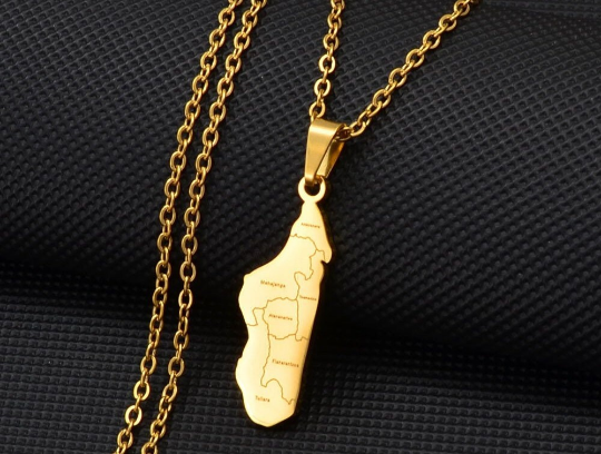 18K Gold Plated Madagascar Necklace