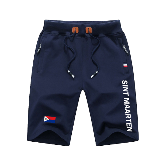 Sint Maarten Shorts / Sint Maarten Pants / Sint Maarten Shorts Flag / Sint Maarten Jersey / Grey Shorts / Black Shorts / Sint Maarten Poster