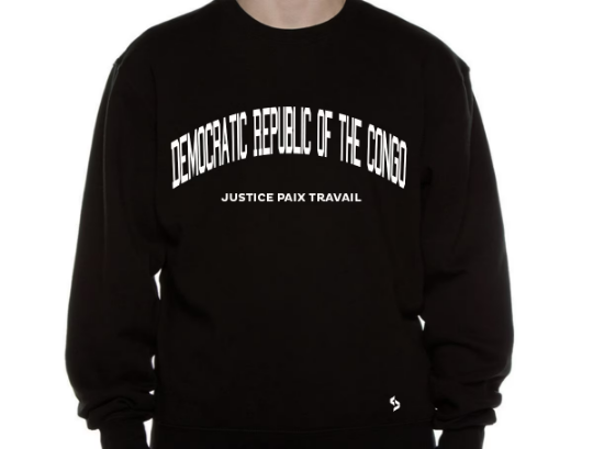 Democratic Republic Of The Congo Sweatshirts / Democratic Republic Of The Congo Shirt / Democratic Republic Of The Congo Sweat Pants Map