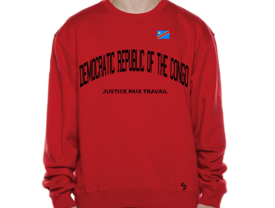 Democratic Republic Of The Congo Sweatshirts / Democratic Republic Of The Congo Shirt / Democratic Republic Of The Congo Sweat Pants Map