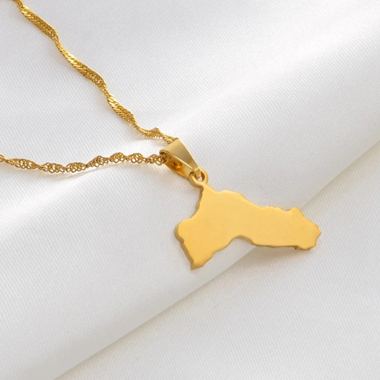 18K Gold Plated Kurdistan Necklace