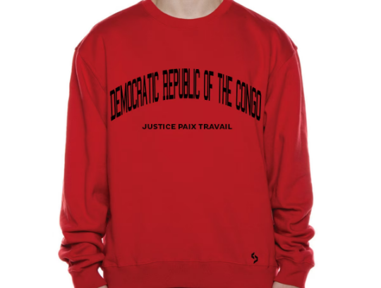 Democratic Republic Of The Congo Sweatshirts / Democratic Republic Of The Congo Shirt / Democratic Republic Of The Congo Sweat Pants Map