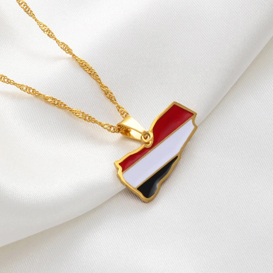18K Gold Plated Yemen Necklace