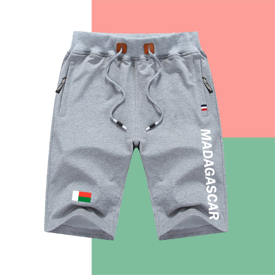 Madagascar Shorts / Madagascar Pants / Madagascar Shorts Flag / Madagascar Jersey / Grey Shorts / Black Shorts / Madagascar Poster