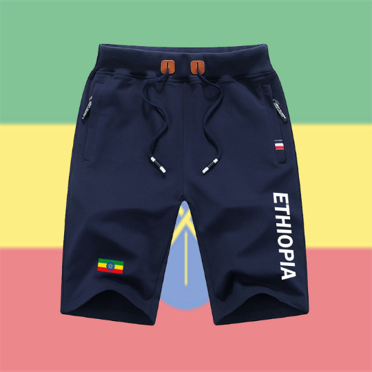 Ethiopia Shorts / Ethiopia Pants / Ethiopia Shorts Flag / Ethiopia Jersey / Grey Shorts / Black Shorts / Ethiopia Poster / Ethiopia Map