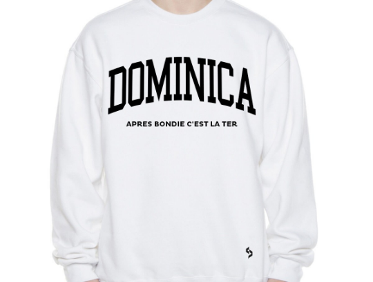 Dominica Sweatshirts / Dominica Shirt / Dominica Sweat Pants Map / Dominica Jersey / Grey Sweatshirts / Black Sweatshirts / Dominica Poster