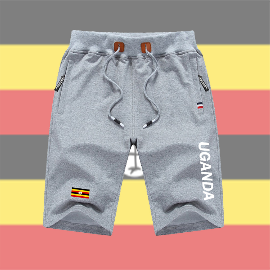 Uganda Shorts / Uganda Pants / Uganda Shorts Flag / Uganda Jersey / Grey Shorts / Black Shorts / Uganda Poster / Uganda Map / Men Women