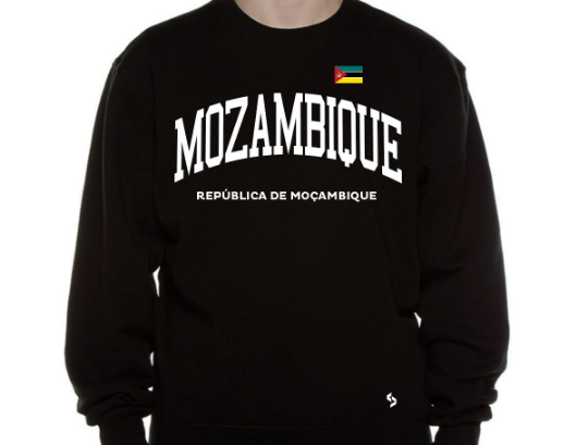 Mozambique Sweatshirts / Mozambique Shirt / Mozambique Sweat Pants Map / Mozambique Jersey / Grey Sweatshirts / Black Sweatshirts