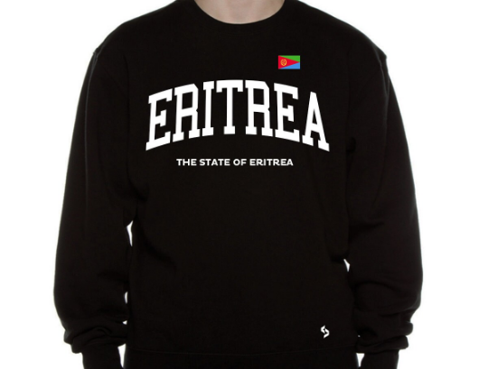 Eritrea Sweatshirts / Eritrea Shirt / Eritrea Sweat Pants Map / Eritrea Jersey / Grey Sweatshirts / Black Sweatshirts / Eritrea Poster