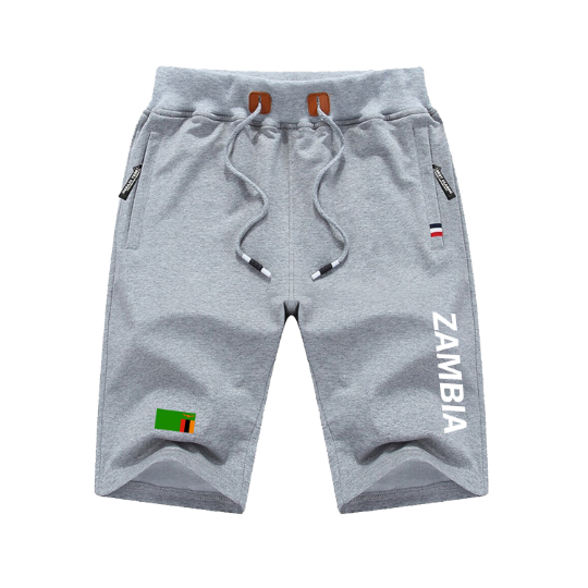 Zambia Shorts / Zambia Pants / Zambia Shorts Flag / Zambia Jersey / Grey Shorts / Black Shorts / Zambia Poster / Zambia Map / Men Women