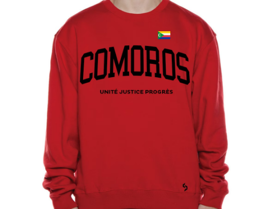 Comoros Sweatshirts / Comoros Shirt / Comoros Sweat Pants Map / Comoros Jersey / Grey Sweatshirts / Black Sweatshirts / Comoros Poster