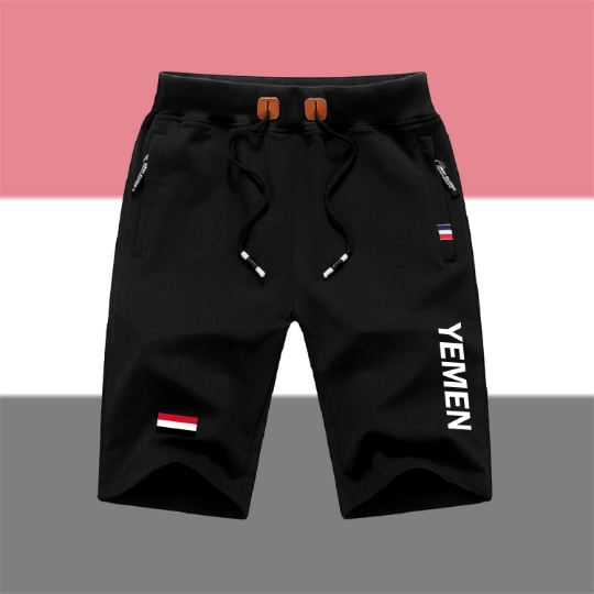 Yemen Shorts / Yemen Pants / Yemen Shorts Flag / Yemen Jersey / Grey Shorts / Black Shorts / Yemen Poster / Yemen Map / Men Women