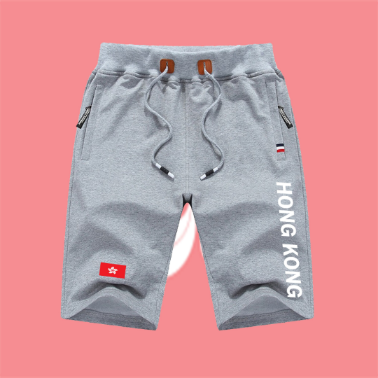Hong Kong Shorts / Hong Kong Pants / Hong Kong Shorts Flag / Hong Kong Jersey / Grey Shorts / Black Shorts / Hong Kong Poster / Hong Kong