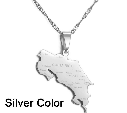 18k Gold Plated Costa Rica Necklace