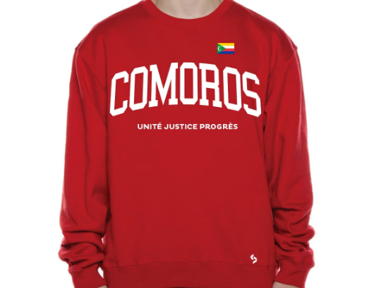 Comoros Sweatshirts / Comoros Shirt / Comoros Sweat Pants Map / Comoros Jersey / Grey Sweatshirts / Black Sweatshirts / Comoros Poster
