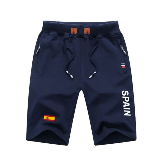 Spain Shorts / Spain Pants / Spain Shorts Flag / Spain Jersey / Grey Shorts / Black Shorts / Spain Poster / Spain Map / Men Women