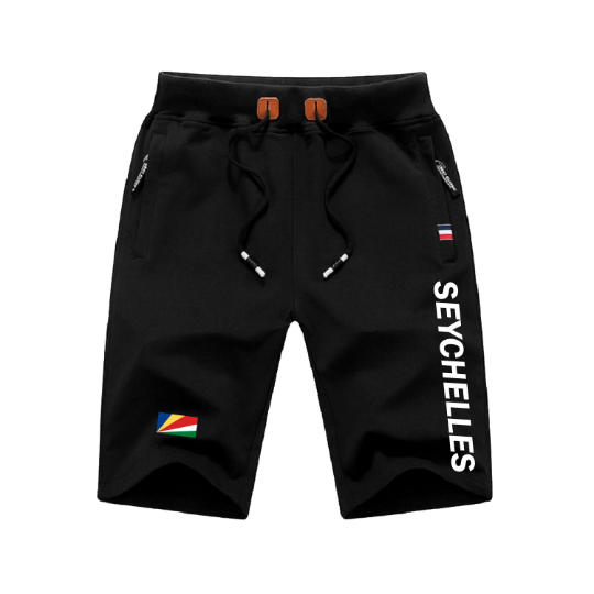 Seychelles Shorts / Seychelles Pants / Seychelles Shorts Flag / Seychelles Jersey / Grey Shorts / Black Shorts / Seychelles Poster