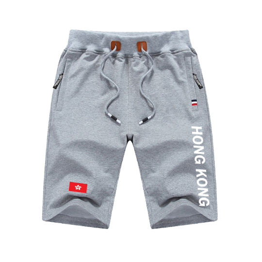 Hong Kong Shorts / Hong Kong Pants / Hong Kong Shorts Flag / Hong Kong Jersey / Grey Shorts / Black Shorts / Hong Kong Poster / Hong Kong