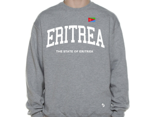 Eritrea Sweatshirts / Eritrea Shirt / Eritrea Sweat Pants Map / Eritrea Jersey / Grey Sweatshirts / Black Sweatshirts / Eritrea Poster