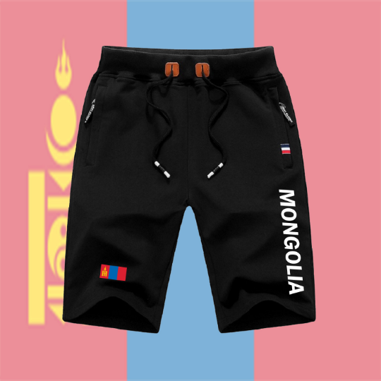 Mongolia Shorts / Mongolia Pants / Mongolia Shorts Flag / Mongolia Jersey / Grey Shorts / Black Shorts / Mongolia Poster / Mongolia Map