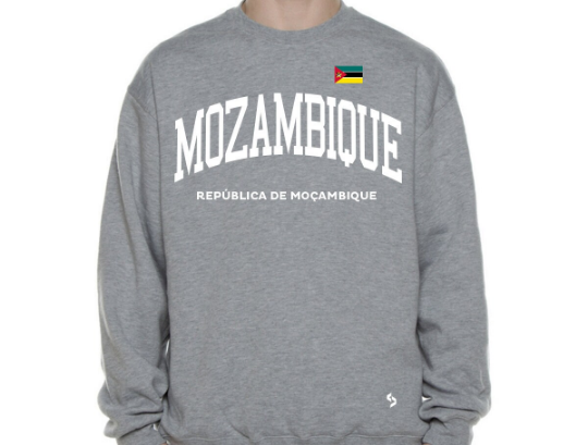 Mozambique Sweatshirts / Mozambique Shirt / Mozambique Sweat Pants Map / Mozambique Jersey / Grey Sweatshirts / Black Sweatshirts