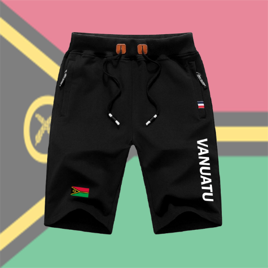 Vanuatu Shorts / Vanuatu Pants / Vanuatu Shorts Flag / Vanuatu Jersey / Grey Shorts / Black Shorts / Vanuatu Poster / Vanuatu Map / Men