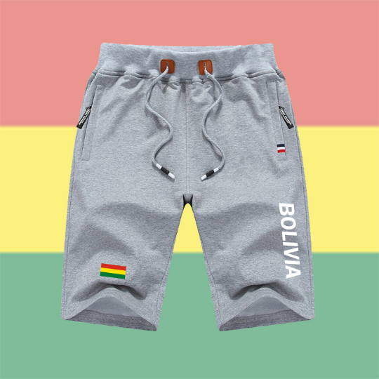 Bolivia Shorts / Bolivia Pants / Bolivia Shorts Flag / Bolivia Jersey / Grey Shorts / Black Shorts / Bolivia Poster / Bolivia Map
