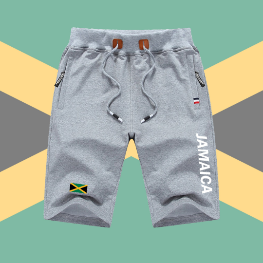 Jamaica Shorts / Jamaica Pants / Jamaica Shorts Flag / Jamaica Jersey / Grey Shorts / Black Shorts / Jamaica Poster / Jamaica Map /Men Women