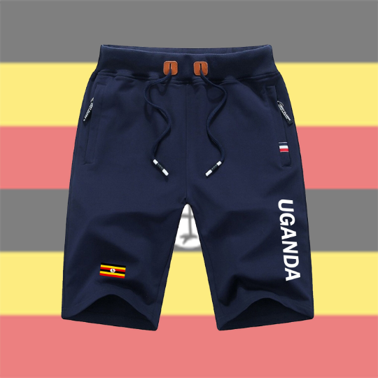 Uganda Shorts / Uganda Pants / Uganda Shorts Flag / Uganda Jersey / Grey Shorts / Black Shorts / Uganda Poster / Uganda Map / Men Women