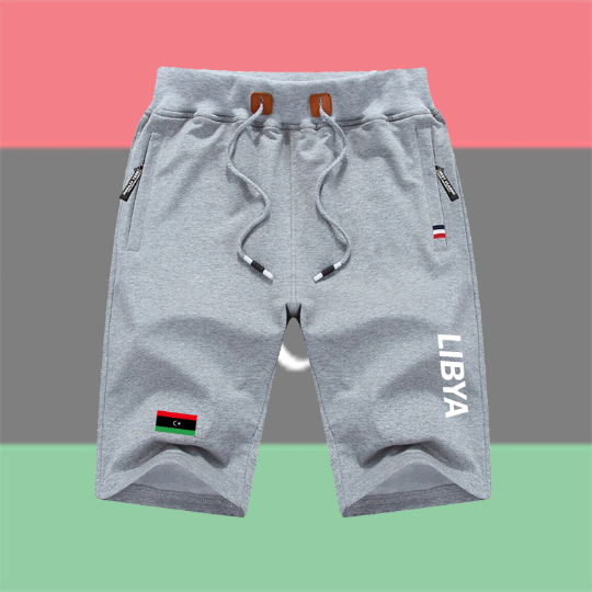 Libya Shorts / Libya Pants / Libya Shorts Flag / Libya Jersey / Grey Shorts / Black Shorts / Libya Poster / Libya Map / Men Women