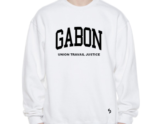 Gabon Sweatshirts / Gabon Shirt / Gabon Sweat Pants Map / Gabon Jersey / Grey Sweatshirts / Black Sweatshirts / Gabon Poster