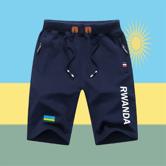 Rwanda Shorts / Rwanda Pants / Rwanda Shorts Flag / Rwanda Jersey / Grey Shorts / Black Shorts / Rwanda Poster / Rwanda Map / Men Women